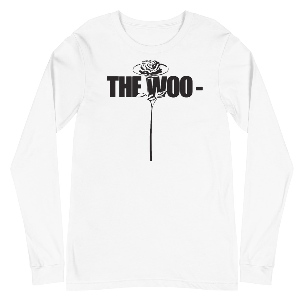 VLONE-The-Woo-White-Long-Sleeve-Tee-Front