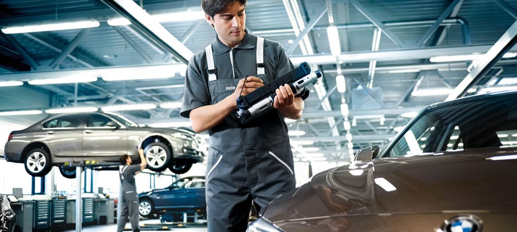 A image of bmw service center