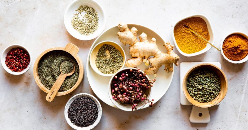 What are the benefits of drinking healthy herbs and spices?